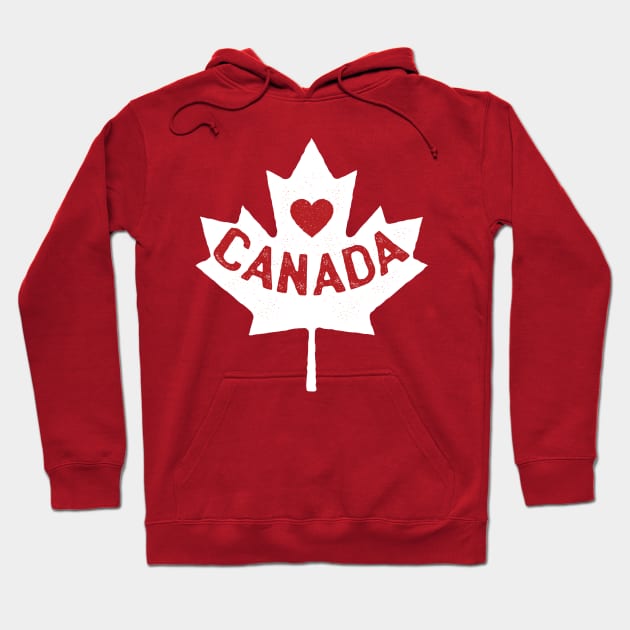 Love Canada Hoodie by madeinchorley